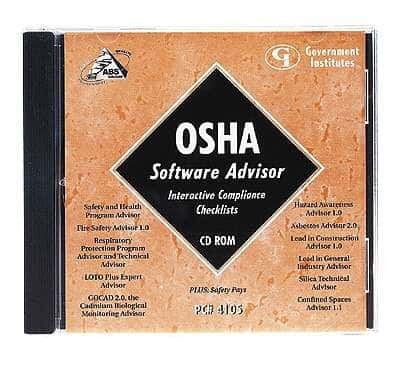 Osha Software 4105 OSHA Software Advisor from Cole-Parmer