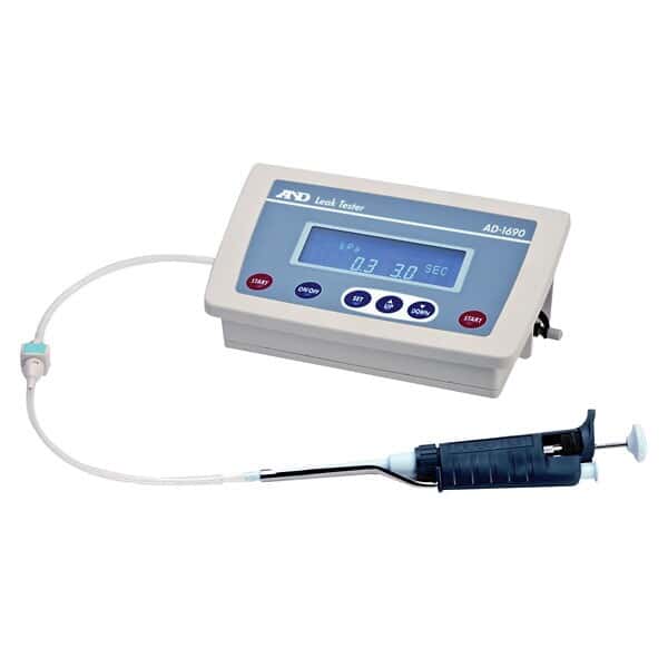 A&D Weighing Pipette Leak Tester, RS232, 120/220 VAC from ColeParmer