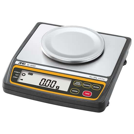 A&D Weighing EK-EP Instrinsically Safe Portable Balance, 300 g x 0.01 g