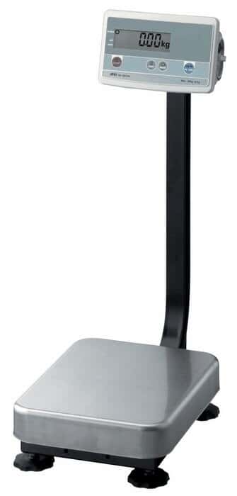 A&D Weighing FG-60KAM Platform Scale, 150lb x 0.01 Lb with Display Column