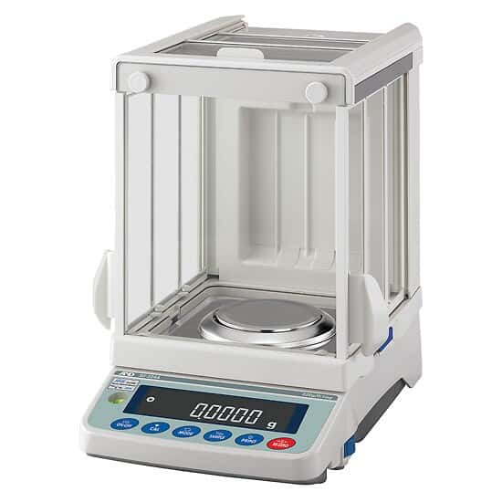 A&D Weighing GF-224A Apollo Precision Analytical Balance, External Calibration;, 220g x 0.0001 g 