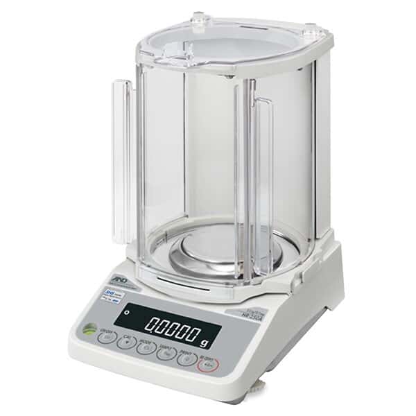 A&D Weighing HR-100A Galaxy Analytical Balance, 102g x 0.1mg with External Calibration