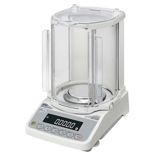 A&D Weighing HR-150AZ Galaxy Analytical Balance, 152g x 0.1mg with Internal Calibration