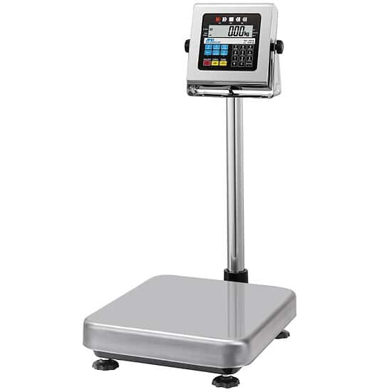 A&D Weighing HW-200K-WP High Resolution Washdown Industrial Scale; Capacity 500 lb x 0.05 lb