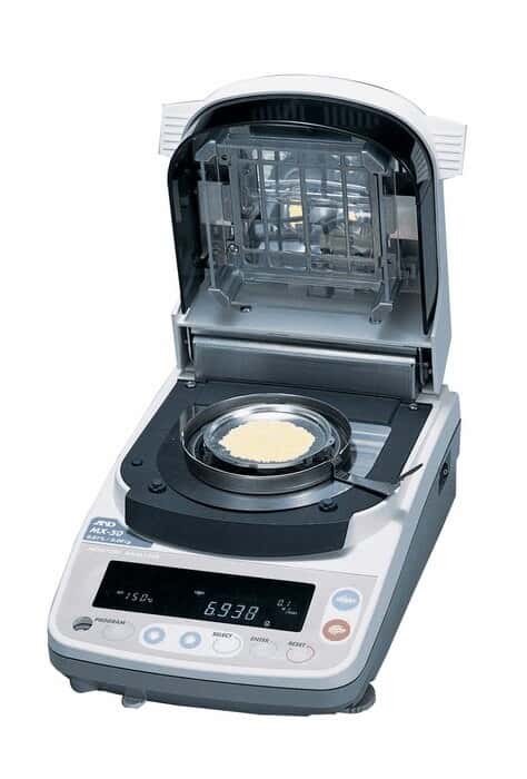 A&D Weighing ML-50 Moisture Determination Balance, 51g x 0.005g, 115 V