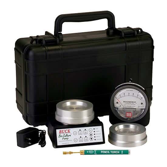 A.P. Buck Inc. Bio-Culture™ Microbial Air Sampling Pump and Calibration Kit; 230 VAC