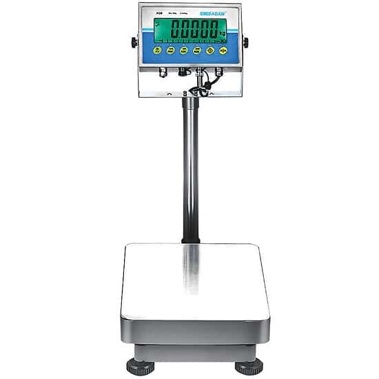 Adam Equipment AGB 16A Industrial Bench Scale,  16 lb / 8 kg x 0.0005 lb / 0.2 g, 11.8