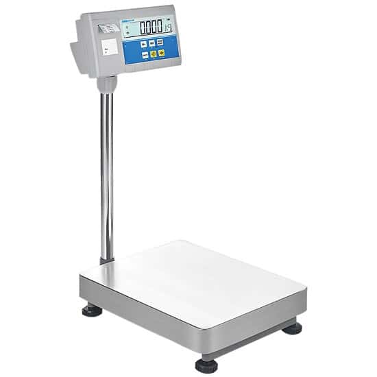 Adam Equipment BKT165a Industrial Bench Scale with Built-In Label Printer, 165lb/75kg, 11.8