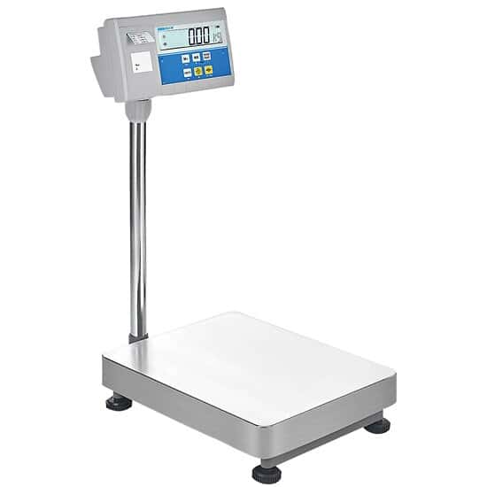 Adam Equipment BKT 660A Industrial Bench Scale with Built-In Label Printer, 660lb/300kg, 15.7 