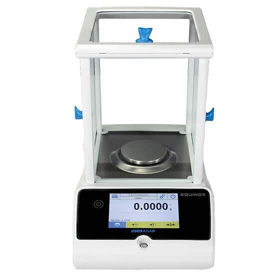 Adam Equipment EAB 124i Equinox Semi Micro Balance, 120g x 0.0001g, Internal Calibration