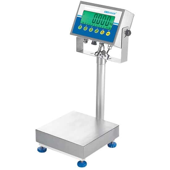 Adam Equipment GGS 65A Gladiator Industrial Washdown Scale, 65lb/30kg  x 0.005lb/2g, 9.8