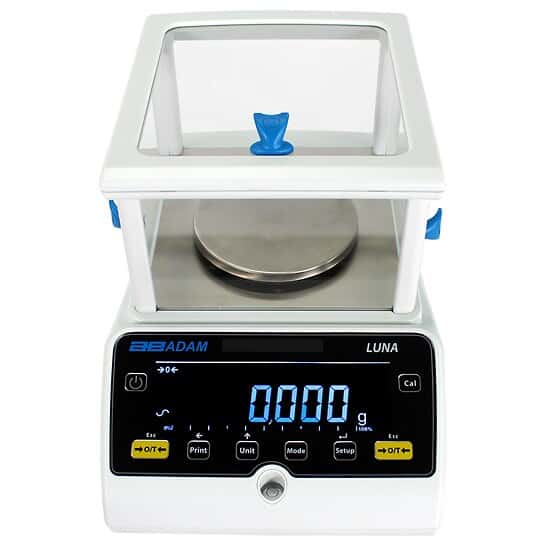 Adam Equipment LPB 423e Luna Precision Balance, 420g Capacity x 0.001g Readability,  External Calibration