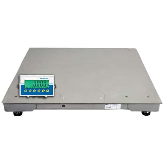 Adam Equipment PT 312-5S [AE403a] PT Industrial Washdown Weighing Base with AE403 Indicator, 5000lb/3000kg  x  1lb/0.5kg, 47.2