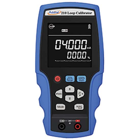 Additel 209 Current Loop Calibrator, HART Communications, Standard Accuracy