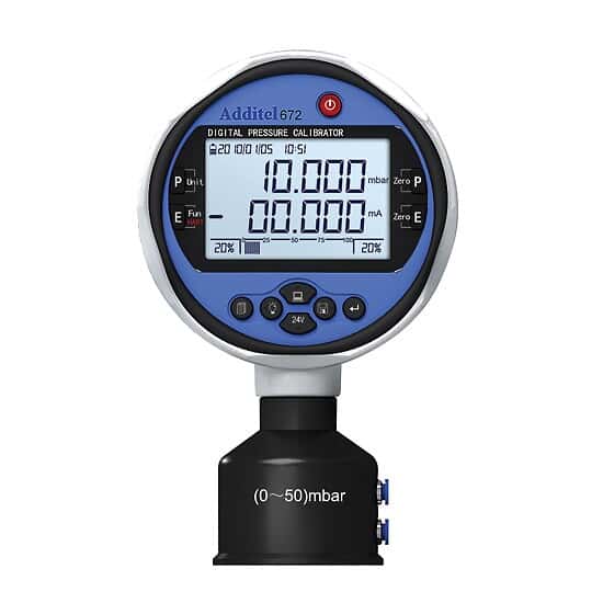 Additel Differential Pressure Calibrator, ±30" H2O, 0.05 Fullscale