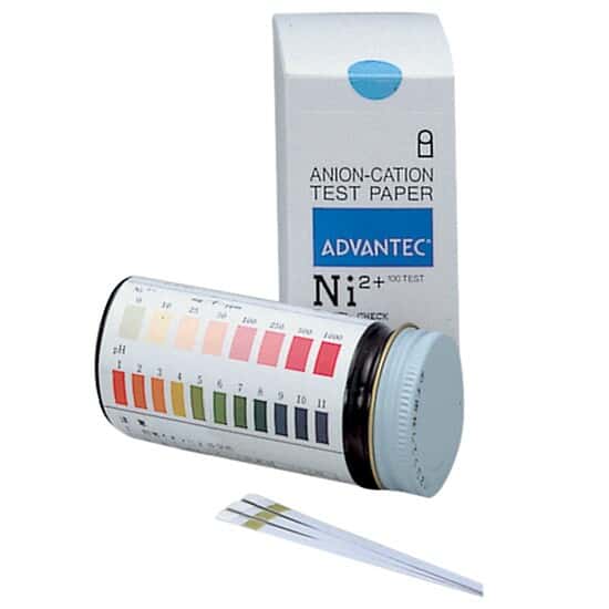 Always in Stock Advantec 07030070 Test Strips, Nickel Check (Ni2+), 0