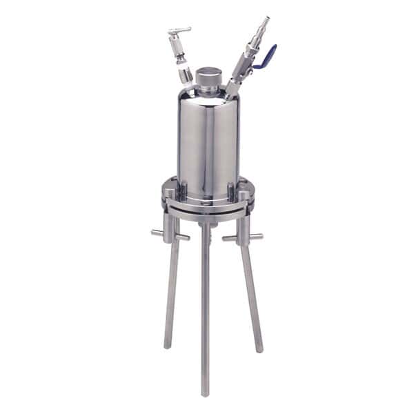 Advantec 302400 316 SS Pressure Filtration Holder w/ Reservoir, 142 mm