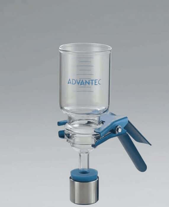 Advantec 311680 Glass Microanalysis Filter Holder, 47 mm, PTFE Support; 100 mL