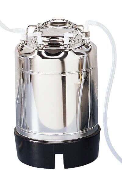 Advantec 740360 Pressure Vessel; 316 SS; 3 gal. (11.3 L) capacity; Wide-Mouth