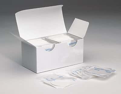 Advantec Aborbent Pads for Petri Dishes, Sterile, Cellulose, 47 mm; 100/Bx
