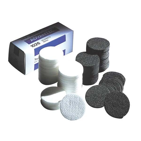 Advantec N01026 Milk Sediment Discs, White, 33MM 50/PK