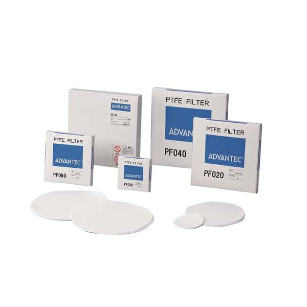 Advantec PTFE Depth Filter, 10 µm pore, 47-mm diameter; pack of 20