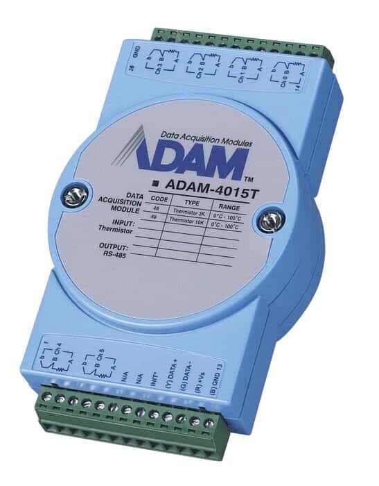 Advantech ADAM-4015T-A 6-Channel Thermistor Data Aquisition Input ...
