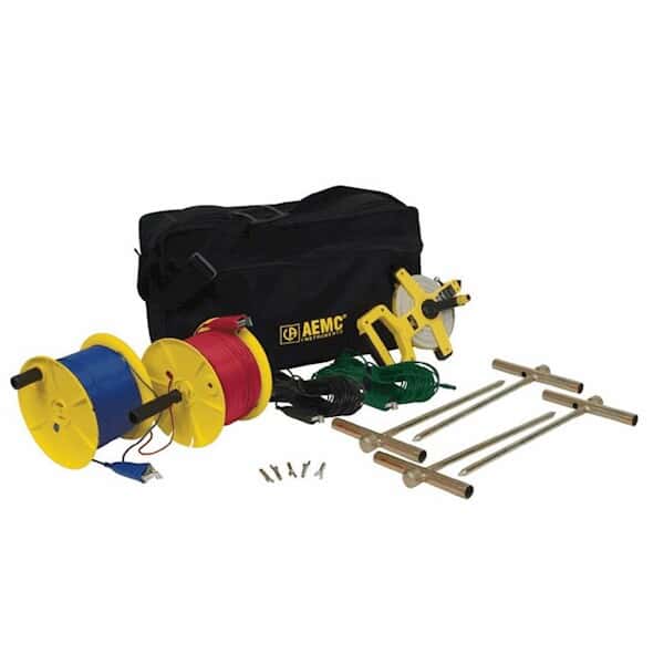 AEMC 2135.35 Test Kit for Ground Resistance Tester, 3 points, 150 ft