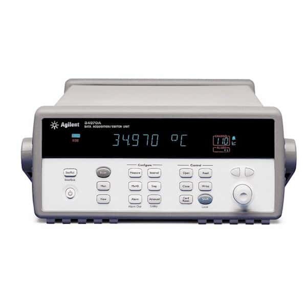 Agilent 34970A Data Acquisition/Switch Unit, three slot mainframe with