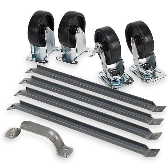 Akro-Mils 30-424 Caster set for free-standing racks 06811-70 and -80