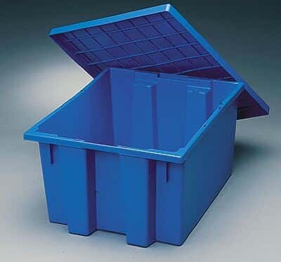 Akro-Mils 35-301 BLUE HDPE Lid for 06810-90, 3.7 cu ft Storage Tote Box