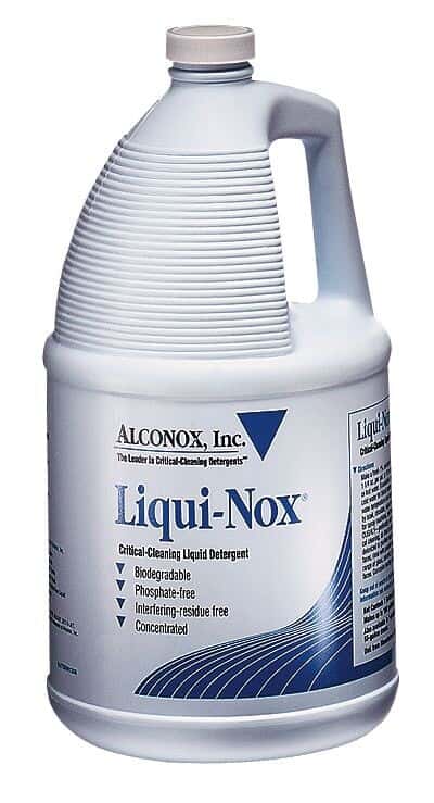 Alconox Liquinox 1232 Critical Cleaning Liquid Detergent; 12 x 1 qt Bottles/Cs