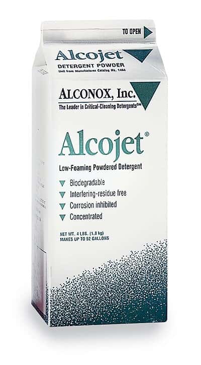 Alconox Alcojet 1425 Low-Foaming Powdered Detergent; 25 lb Box