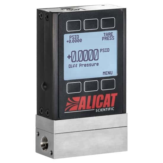 Alicat Digital Pressure Gauge, 0 to 1 psig