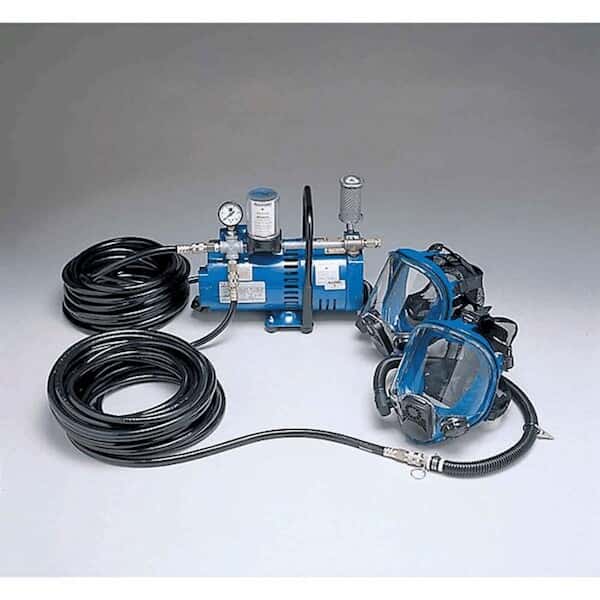 Allegro 9200-02 Two Man Full Face Piece Supplied Air System with 50 foot Hose