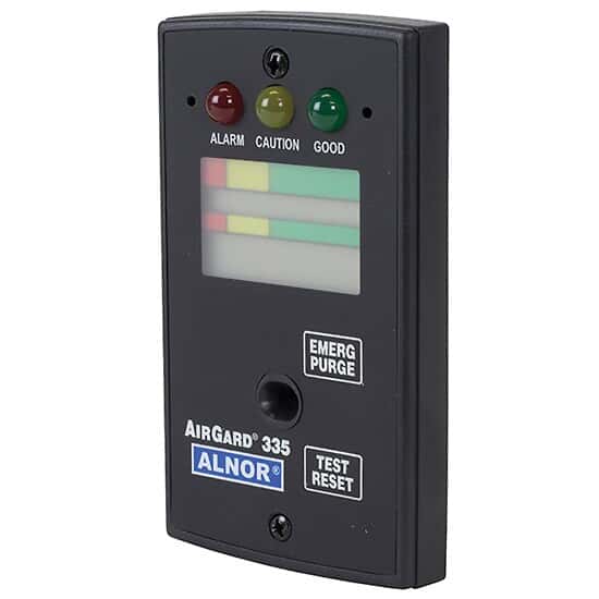 Alnor AirGard® 335D Digital Fume Hood Monitor, 50 to 250 ft/min from