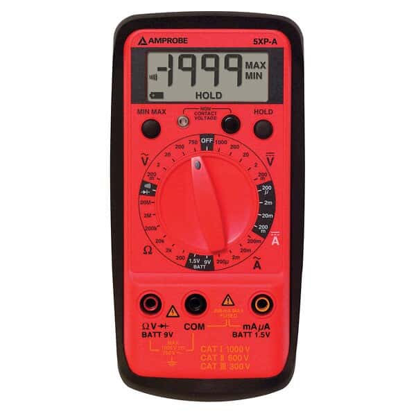 Amprobe 5XP Compact DMM with non-contact voltage detector