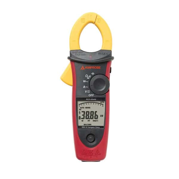 Amprobe ACD-50NAV Clamp Meter, 600 A AC