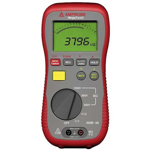 Amprobe AMB-45 Digital Megohmmeter Insulation Resistance Teser