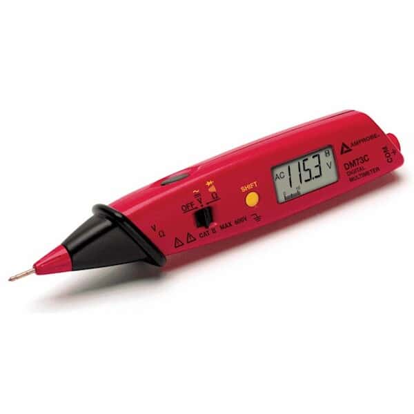 Amprobe DM73C Meterman Probe Style Pocket Digital Multimeter from Cole