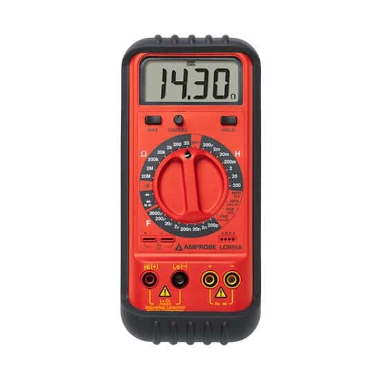 Amprobe LCR55A LCR Tester with Transistor Test