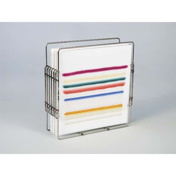 Analtech Rack for TLC Developing Tank, Anodized Aluminum, Holds Six 20 x 20 cm Plates