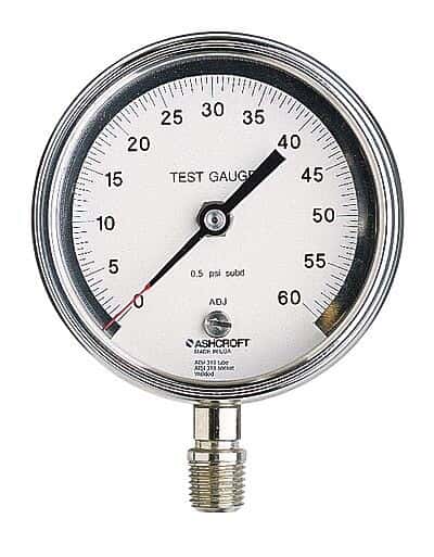 Ashcroft Test Gauge, Model 1084, 3