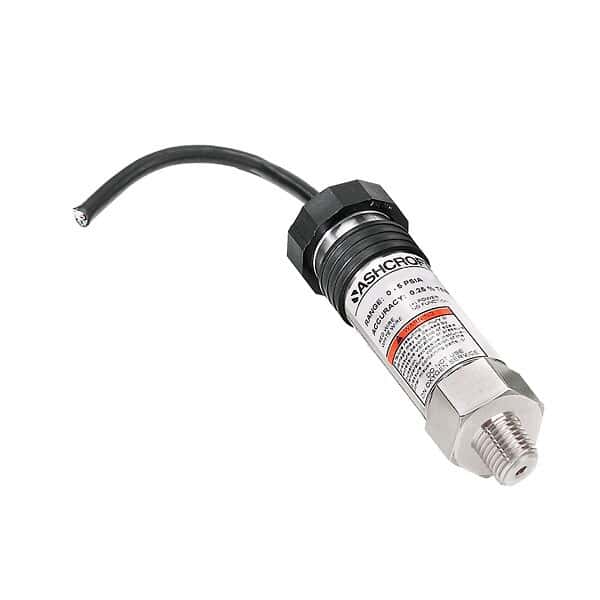Ashcroft A2100PSI Heavy- Duty Industrial Pressure Transmitter, 0 to 100 psi; 4 to 20 mA