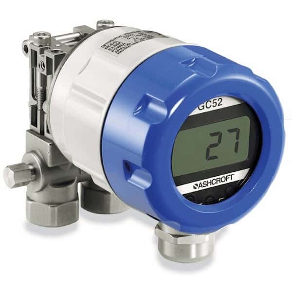 Ashcroft GC5220IWC Pressure Transmitter, 020" Water from ColeParmer