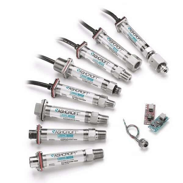 Ashcroft K1 Pressure Transducer, 1/4" NPT(M) Connection, 0 to 150 psi