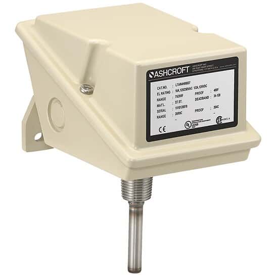 Ashcroft LTA Temperature Switch Direct Mount, 4.0
