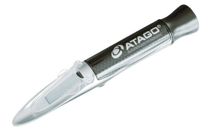 Atago MASTER-ALPHA Handheld Refractometer; 0.0 to 32.0% Brix