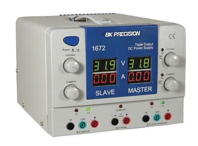 B&K Precision 1672 Four LED Triple Output Power Supply