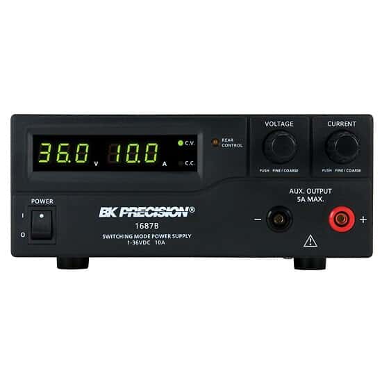 B&K Precision 1687B Switching DC Power Supply, 36V, 10A
